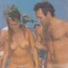 Horny lady posing calmly in an arrogant desired string tanga