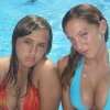 Teens with big tits in pool