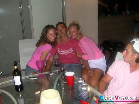 The bare girls ...