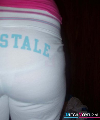 Buttocks.