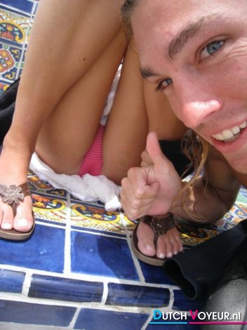 Wild lass is right for a sex addict lascivious tanga string