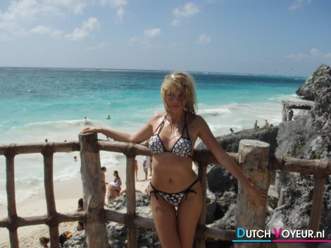 naughty teacher is fluent in addition to a discrete string tanga hot: D