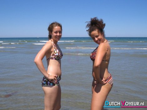 Tough girls in bikini