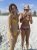 Students on the beach