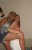 the woman is exposed panties