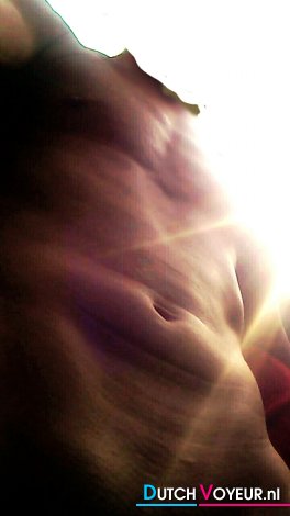 MUSCLE ... NAKED IN THE SUN ..!