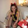 Horny girl is a gift tanga string