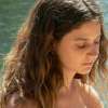 A young lady bare