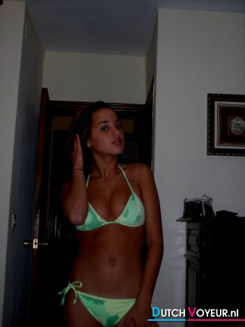 Green bikini