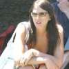 girl represents an exciting slip! B