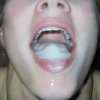 mouth full of