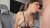 Brunette Girlfriend on Her Knees to Swallows Big Cock