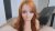 Ginger Head Babe Devours Her Boyfriend’s Thick Cock