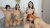 Four Naughty Babes Take Turns Pleasuring a Lucky Guy