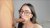 Nerdy Babe On Her Knees Sucking and Swallowing Thick Cock