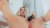 Petite Blonde Vibrator Fucking to Orgasm