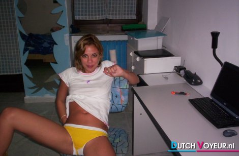 Girl giving lusty stands beside the soft glow unchaste gift!
