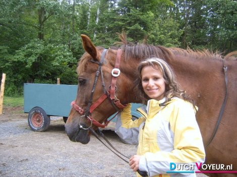 I with my horse