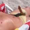 The latest beach fashion