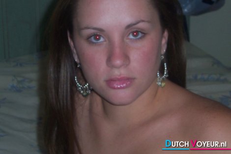 A voluptuous girl ...