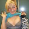 exciting a blessed girl! xD