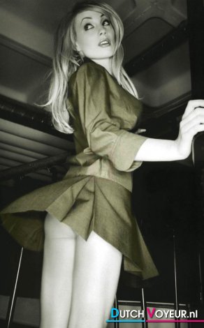 Naughty teenager is very popular with the randy string tanga