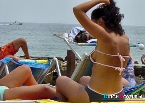 the nice cleavage!