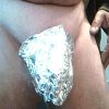 in the foil