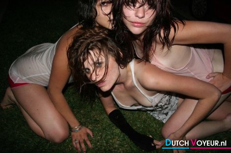 The shaved buttocks