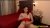 Festive Tranny in red lingerie playing hard to get