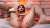 Hot shemale in lingerie masturbating with her thick cock