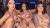 Three hot busty ladyboys jerking and twerking on cam