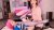 Naughty trans fucks and toying pink haired tranny