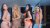 Four Hot busty shemale in their Bikini teasing on cam