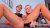 Blonde babe dildoing shemale asshole